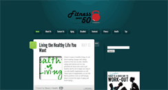 Desktop Screenshot of fitnessover50.org